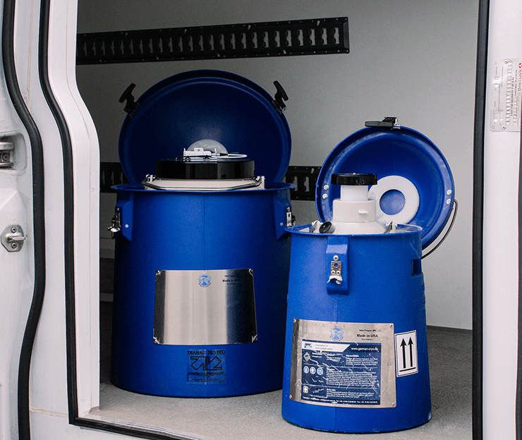 Smart Shipper DV10 cryogenic